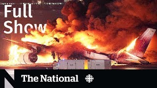 CBC News: The National | Runway collision at Tokyo airport