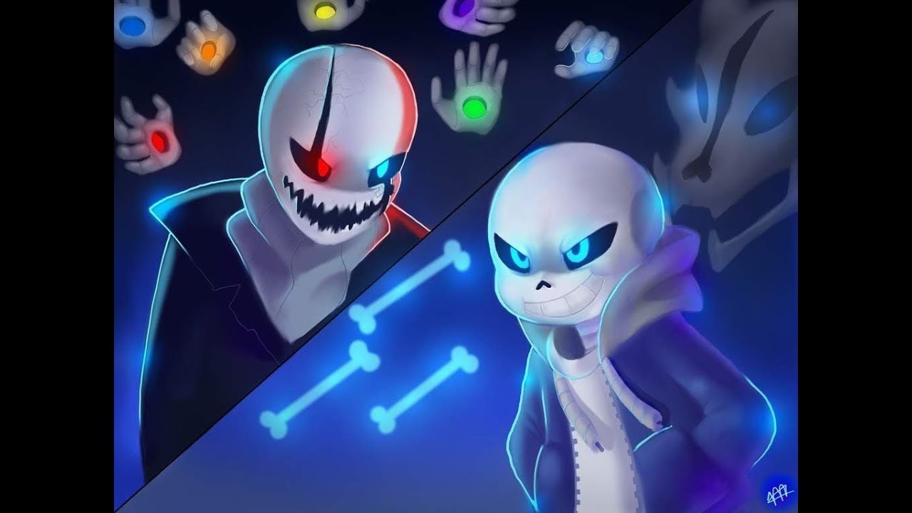Sans Vs Gaster Roblox A Universal Time Youtube