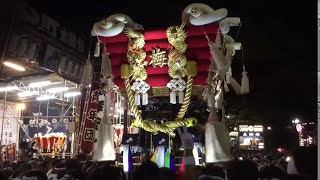 平成28年 大阪府堺市 百舌鳥八幡宮 月見祭 梅町 宮入