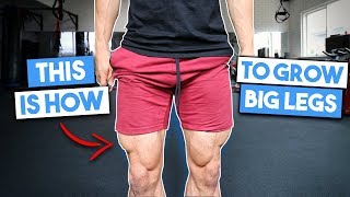 THIS IS HOW I GREW BIG LEGS |  Full Leg Workout