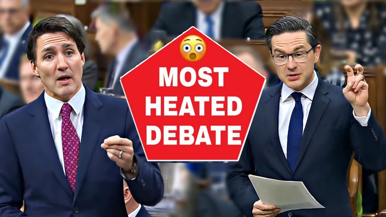 FIREY DEBATE - PM Justin Trudeau Vs Pierre Poilievre Debate On Canadian ...