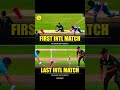 ms dhoni first u0026 last match virat kohli cricket shorts cricket live cricket shorts shorts