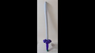 #0650 風船で刀を作る　How to make a balloon sword