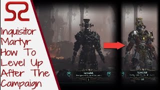 Inquisitor Martyr PS4: How To Level Post Campaign