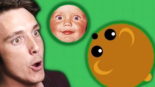 EATING FANS AND BABIES! (Mope.io)