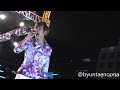 fancam 130119 dkfc exo hawak kamay baekhyun s high note