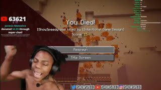 IShowSpeed Minecraft Rage Compilation