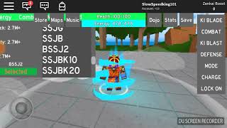 Roblox All Transformations On Dragon Ball Rage Dbr - 