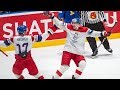 Jakub Vrana scores twice in Team Czech Republic’s 5-2 win vs. Team Sweden - IIHF World Championship