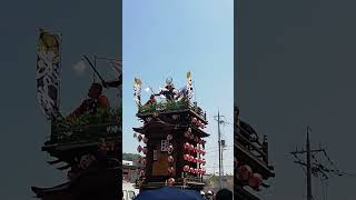 水口曳山祭 松原町④ 2023年11:15