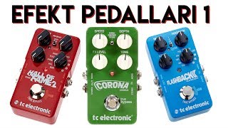 Gitar Efekt Pedalları Nelerdir (Delay, Reverb, Chorus)