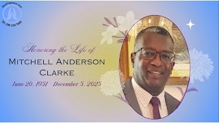 Live Stream of Funeral Service for Mitchell Anderson Clarke