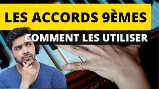 Leçon accords 9ème au piano