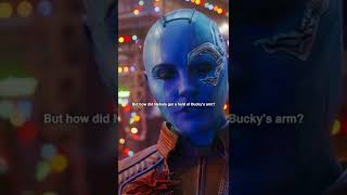 How did Nebula get Bucky's arm for Rocket?