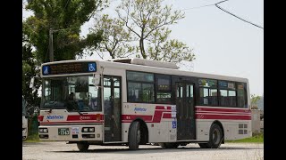 西鉄バス(アイランドシティ9464：天神中央郵便局前→志賀島小学校前)