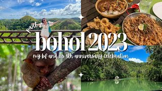 BOHOL VLOG 2023 ♡ pt. 1 (chocolate hills, loboc river, tarsier sanctuary & more!) | Rella Finds