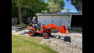 2021 KUBOTA BX2380 Tractor with LA344 Loader 4x4