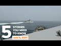 June 5, 2023: China warship sails near US Navy, Virginia plane crash, Russia, Ukraine, Biden, India