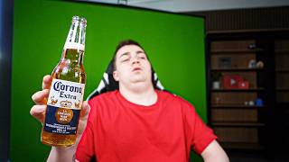 trying alcohol for the first time..