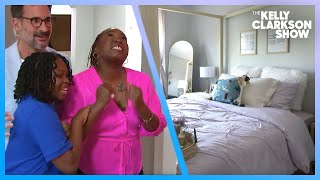 Chicago Family's Emotional Reaction To Wayfair Home Makeover!