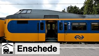 Bahnhof Enschede: Koploper, DDZ, Intercity, Sprinter, ...