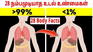 28 நம்பமுடியாத உடல் உண்மைகள் | 28 Body Facts That Will Change Yourself