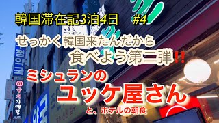 【韓国滞在記3泊4日#3】2日目のお夕飯は、せっかく韓国来たんだから、食べよう第二弾！　ミシュラン掲載のユッケ屋さん「プチョンユッケ」へ！