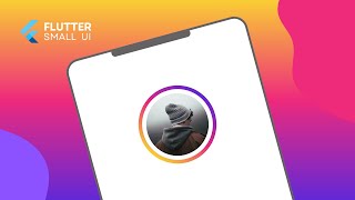 I Built a FLUTTER Instagram Story Profile Picture UI in 4 Minutes