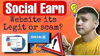 SOCIAL EARN WEBSITE Its Legit or Scam? | Review paying apps #socialearn #tipsandidea #earningwebsite