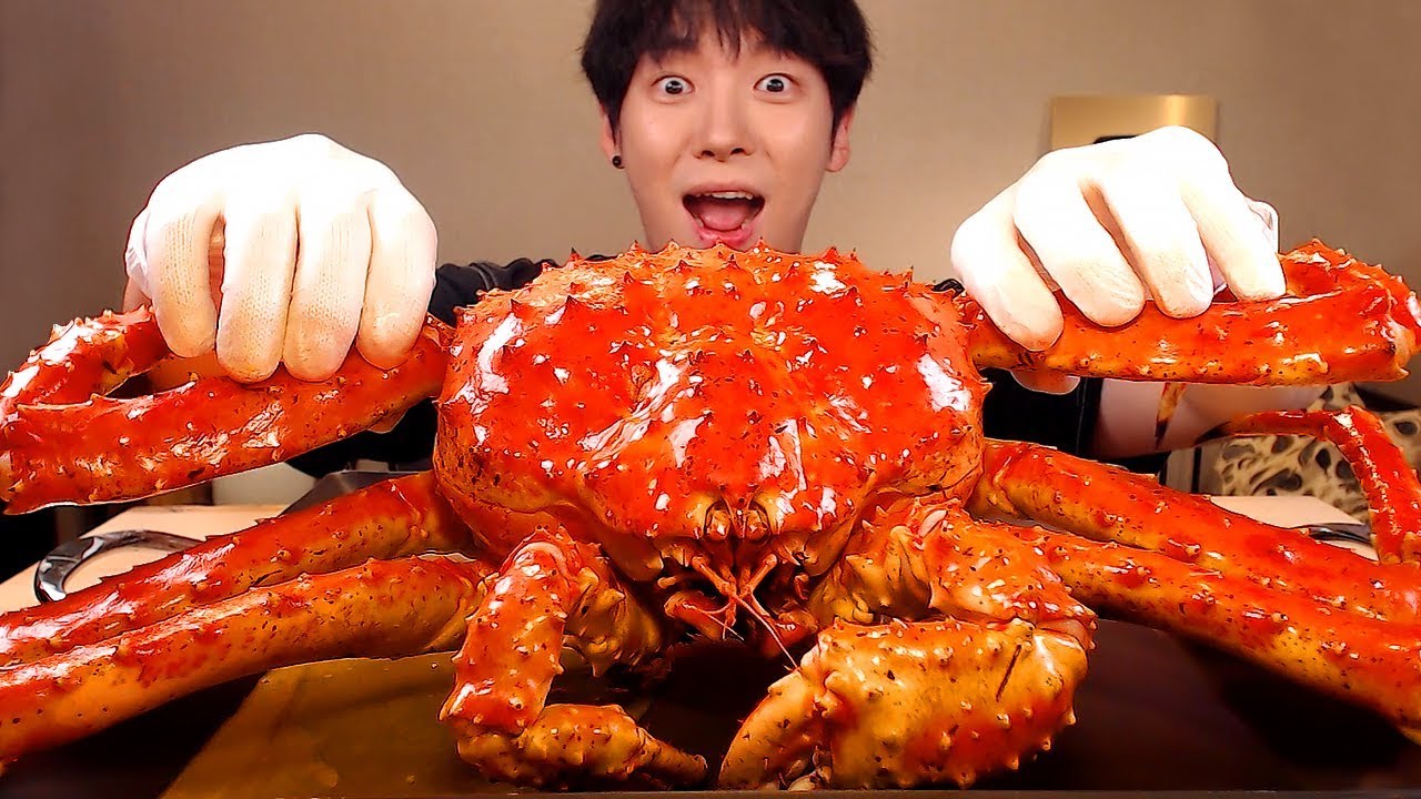 MUKBANG🦀킹크랩 중 제일 맛있다는 레드킹크랩 먹방! 레전드 帝王蟹 キンクレプ KING CRAB EATING SOUNDS ...