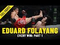 Every Eduard Folayang Win: Part 1 | ONE Full Fights