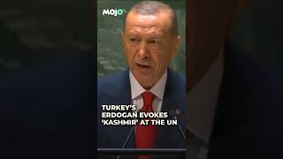 Turkish President Raises Kashmir Issue At The UN, Calls For Dialogue Between India-Pakistan #viral