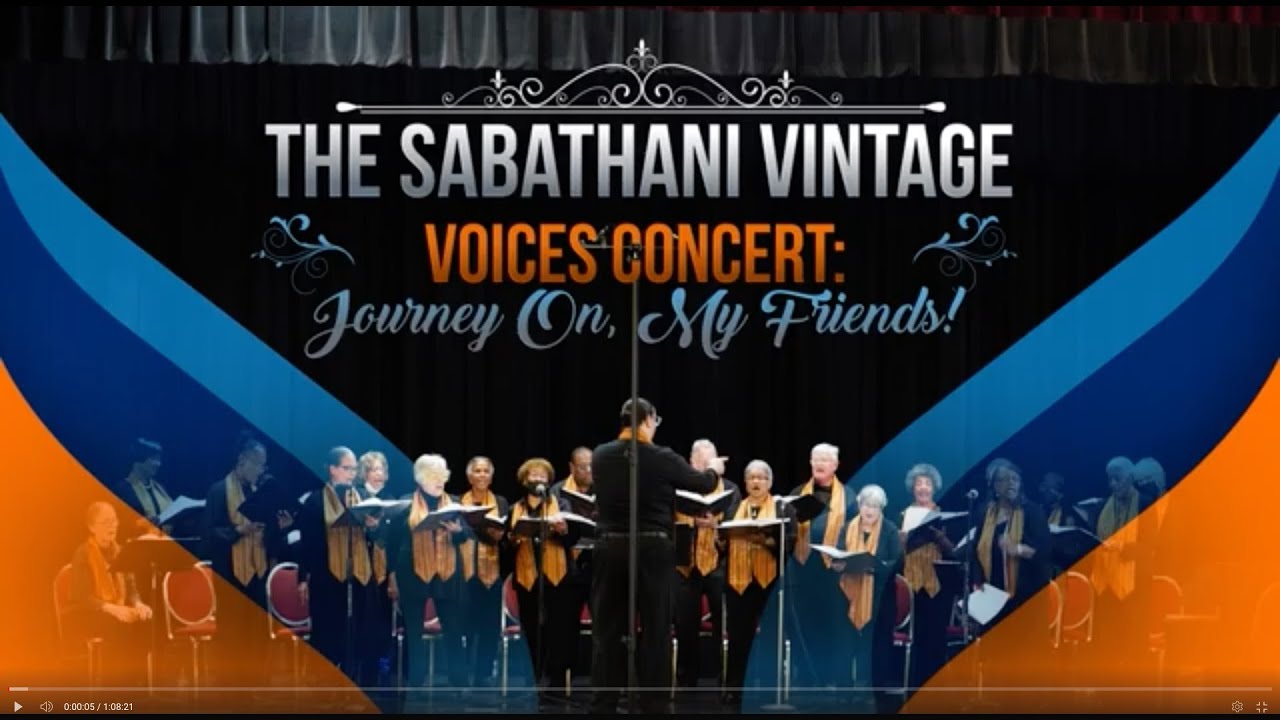 Vocalessence Sabathani Vintage Voices Spring 2023 Concert Journey