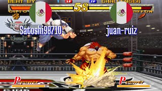 FT5 @garou: Satoshi98710 (MX) vs juan-ruiz (MX) [Garou Mark of the Wolves Fightcade] Feb 4