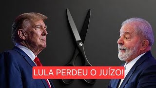 LULA volta criticar e afrontar TRUMP.