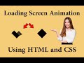 Loading screen Animation Using Only HTML & CSS