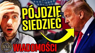 Z ostatniej chwili! Nakaz ARESZTOWANIA Trumpa | WIADOMOŚCI