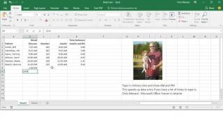 Enter Military Time in Microsoft Excel by Chris Menard