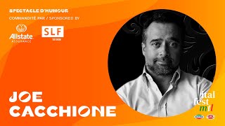 Spectacle d’humour avec Joe Cacchione commandité par Allstate Assurance et SLF | italfestMTL 2021