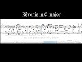 rêverie in c major