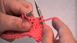 Decrease: Slip 1, Knit 1, Pass Slipped Stitch Over