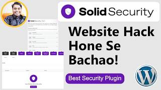 WordPress Website Hack Hone Se Kaise Bachaye? Solid Security Plugin Setup (Step-by-Step)