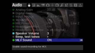 Magic Lantern 5D Mark ii MLV 14bit Raw + Audio ~ New Raw Format 2014