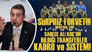 FLAŞ İşte Karşınızda Ali Koç'un Bildiği Fenerbahçe ve Transferleri! Sürpriz... #Golvar