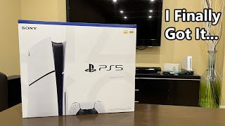 I finally got a PS5! | Sony PlayStation 5 Slim Unboxing