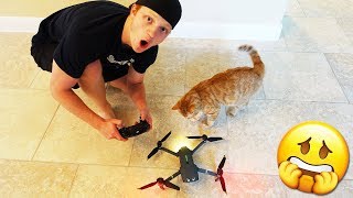 FIRST TIME FLYING A DRONE *BAD IDEA*