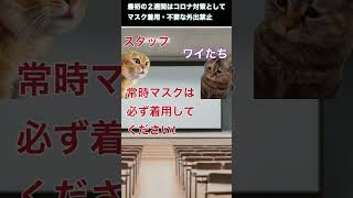 【猫ミーム】コロナ後の派遣前訓練 #青年海外協力隊#猫ミーム