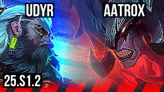 UDYR vs AATROX (TOP) | 3/1/8 | KR Challenger | 25.S1.2