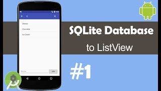 SQLite Database to ListView - Part 1: Create DatabaseHelper - Android Studio Tutorial
