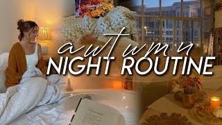 FALL NIGHT ROUTINE | my cozy, peaceful, and mindful autumn evening routine for 2022